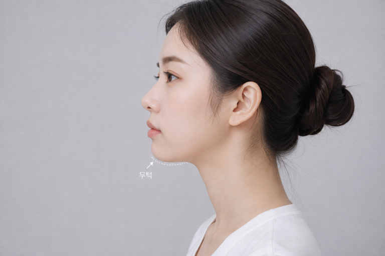 무턱 옆모습, 필러로 자연스럽게 교정하려면 8